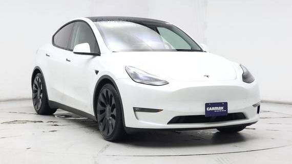 TESLA MODEL Y 2022 7SAYGDEF2NF357694 image